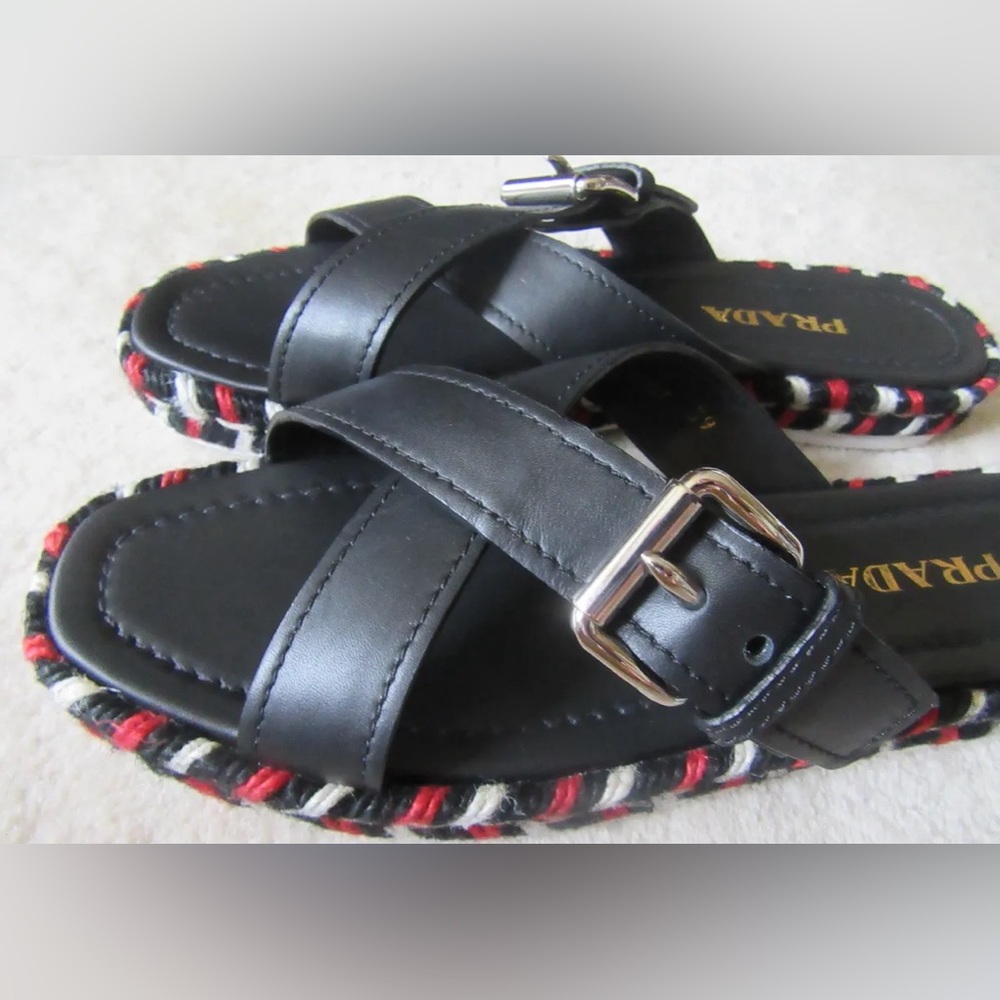 Prada Espadrille Sandals - Picture 4 of 5